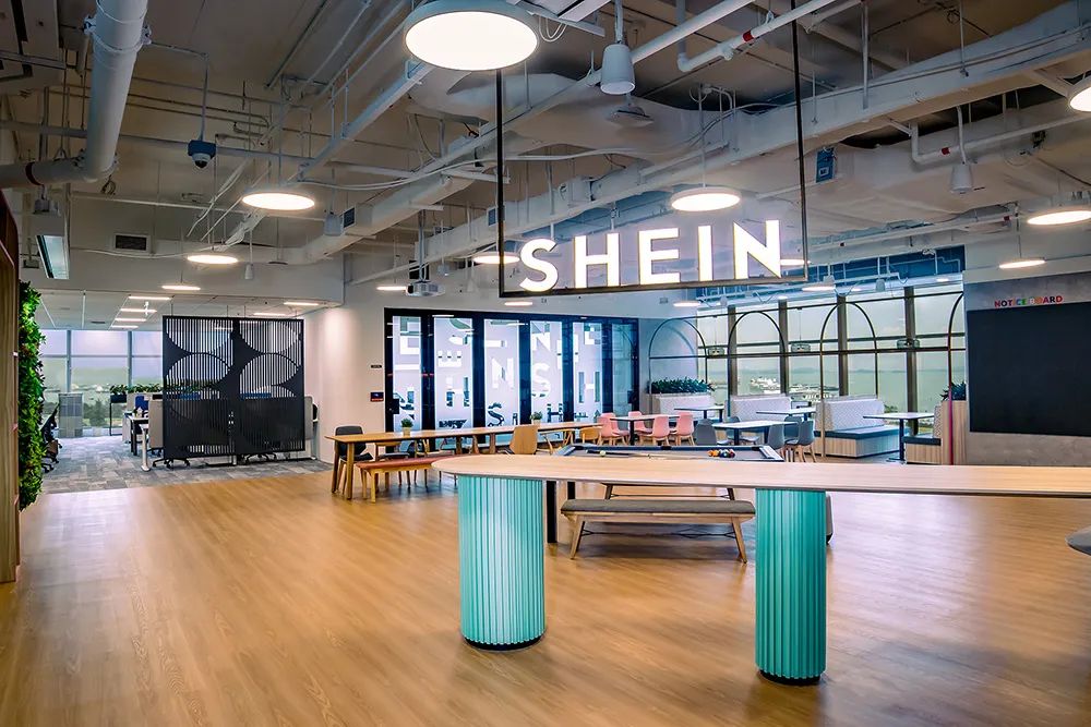 希音公司辦公家具案例實(shí)拍