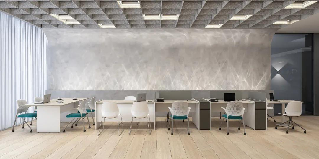辦公家具展廳職員辦公區(qū)設(shè)計