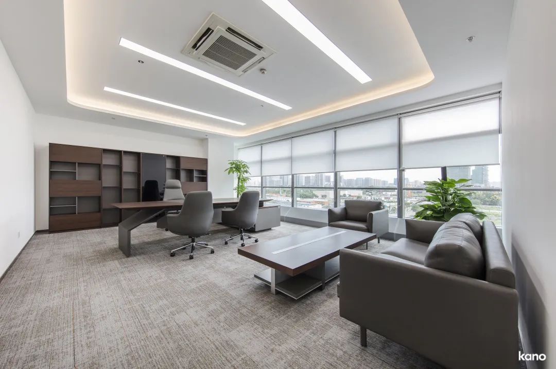 禾邁股份辦公家具工程案例之總裁辦公室家具
