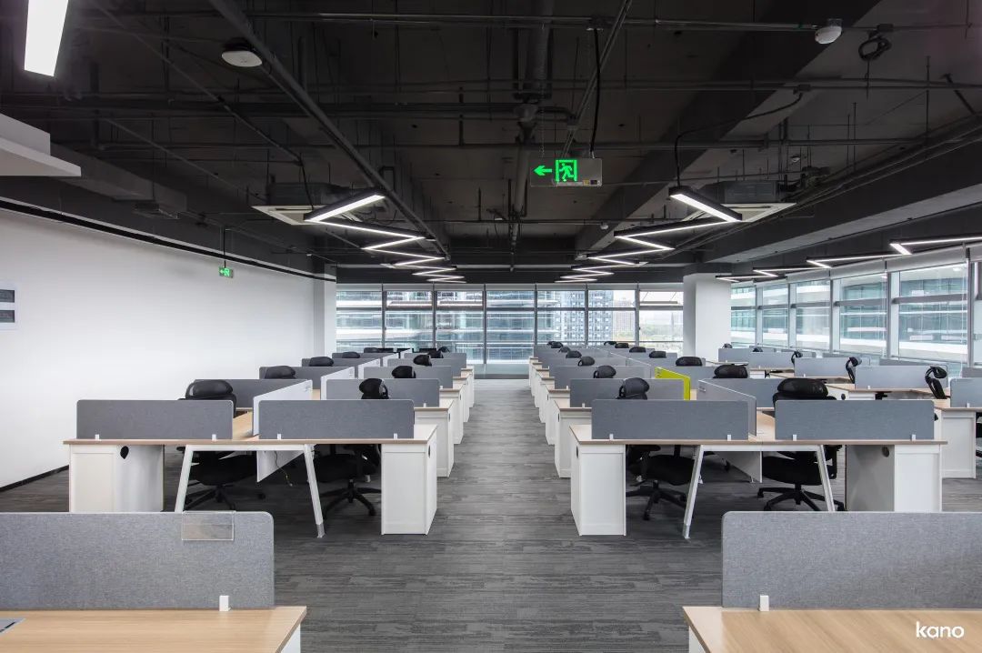 禾邁股份辦公家具工程案例之工位布局
