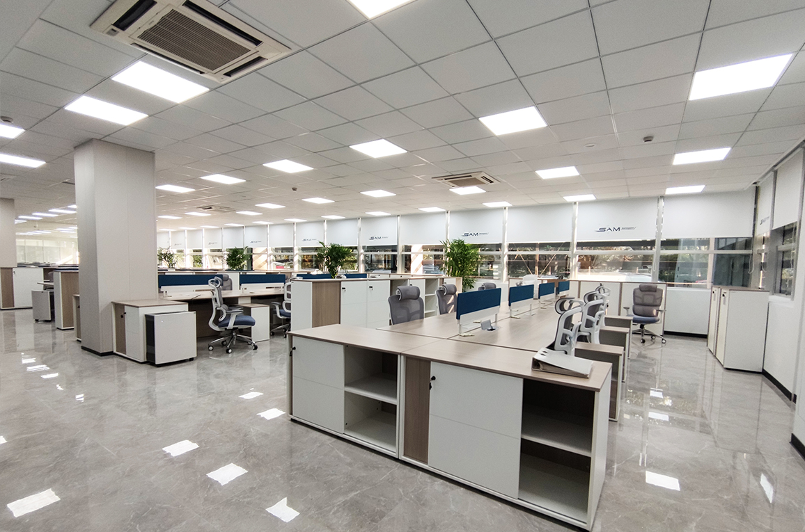 外資企業(yè)辦公家具采購定制之員工區(qū)