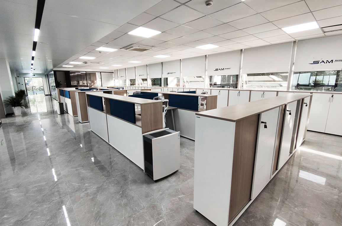 外資企業(yè)辦公家具采購定制之員工區(qū)家具