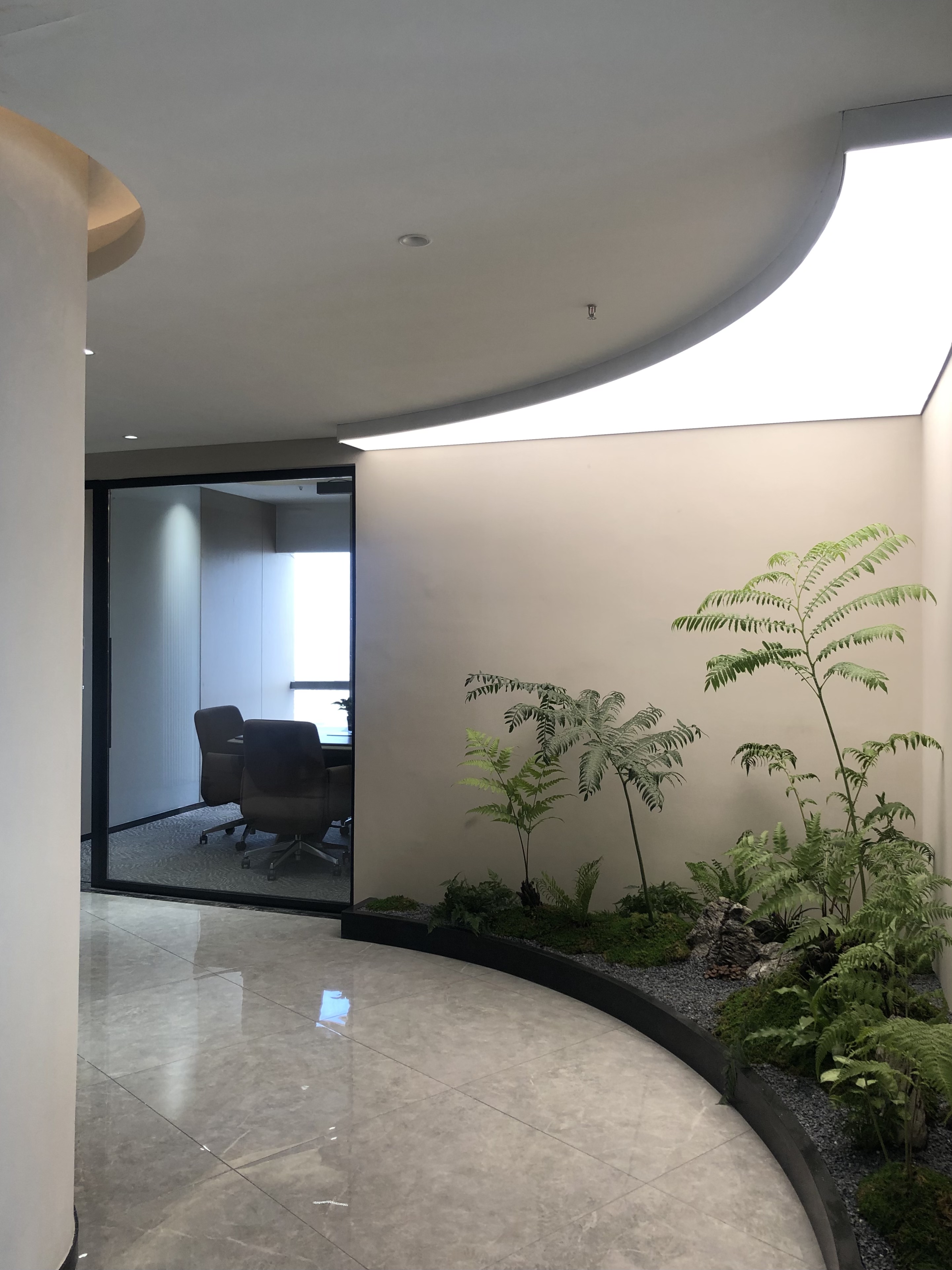 家具公司辦公家具配套案例之公司綠植